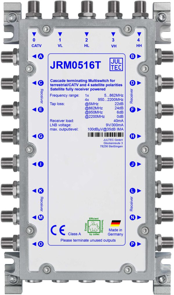 Jultec JRM0516T Multischalter